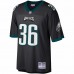 Philadelphia Eagles Brian Westbrook Men's Mitchell & Ness Black Legacy Replica Jersey