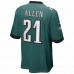 Philadelphia Eagles Eric Allen Men's Nike Midnight Green Game Retired Player Jersey