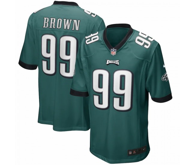 Philadelphia Eagles Jerome Brown Men's Nike Midnight Green Game Retired Player Jersey