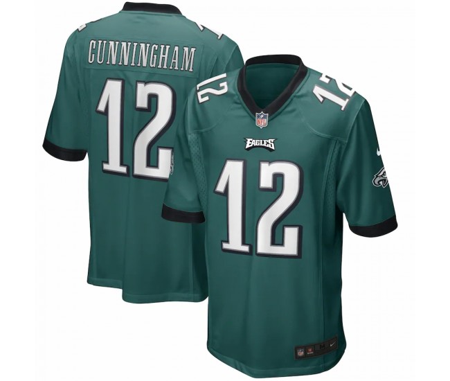 Philadelphia Eagles Randall Cunningham Men's Nike Midnight Green Game Retired Player Jersey