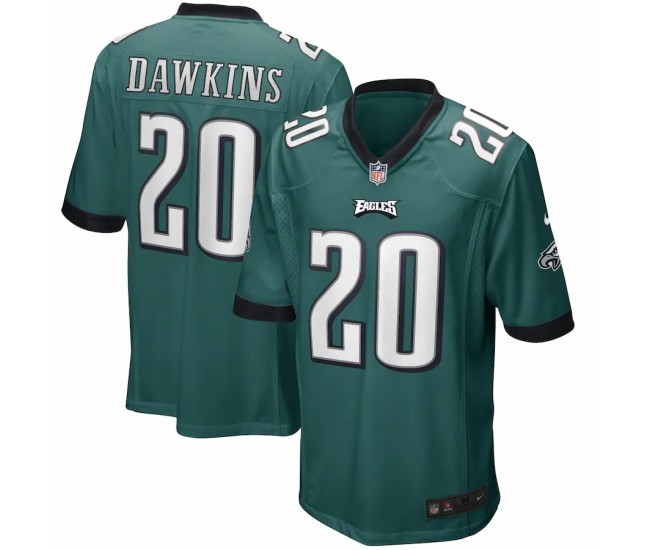 Philadelphia Eagles Brian Dawkins Men's Nike Midnight Green Game Retired Player Jersey