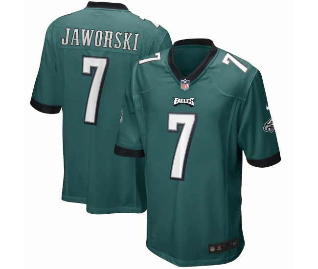 Philadelphia Eagles Ron Jaworski Men's Nike Midnight Green Game Retired Player Jersey