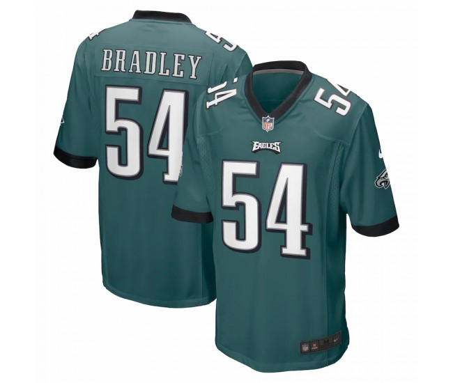 Philadelphia Eagles Shaun Bradley Men's Nike Midnight Green Game Jersey