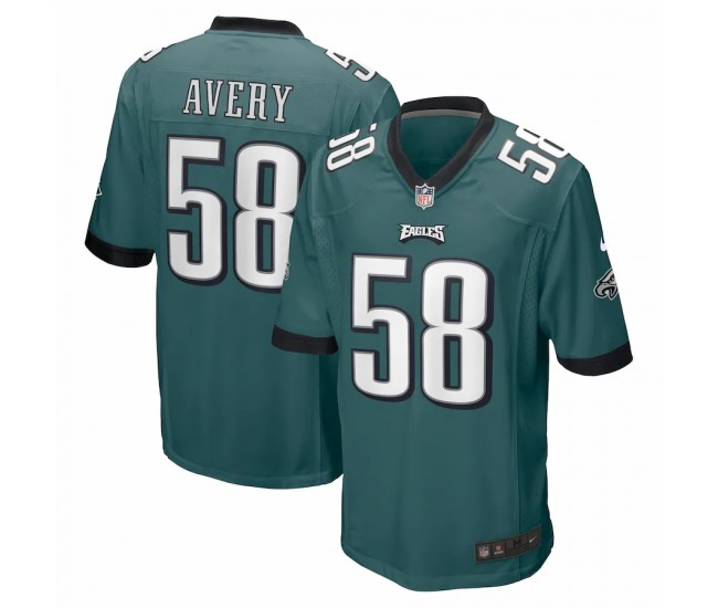 Philadelphia Eagles Genard Avery Men's Nike Midnight Green Game Jersey