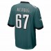 Philadelphia Eagles Nate Herbig Men's Nike Midnight Green Game Jersey