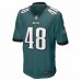 Philadelphia Eagles Patrick Johnson Men's Nike Midnight Green Game Player Jersey