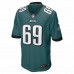 Philadelphia Eagles Landon Dickerson Men's Nike Midnight Green Game Player Jersey