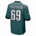 Philadelphia Eagles Landon Dickerson Men's Nike Midnight Green Game Player Jersey