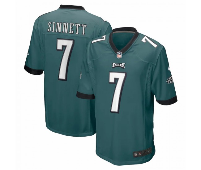 Philadelphia Eagles Reid Sinnett Men's Nike Midnight Green Game Jersey