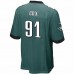 Philadelphia Eagles Fletcher Cox Mens Nike Midnight Green Team Game Jersey