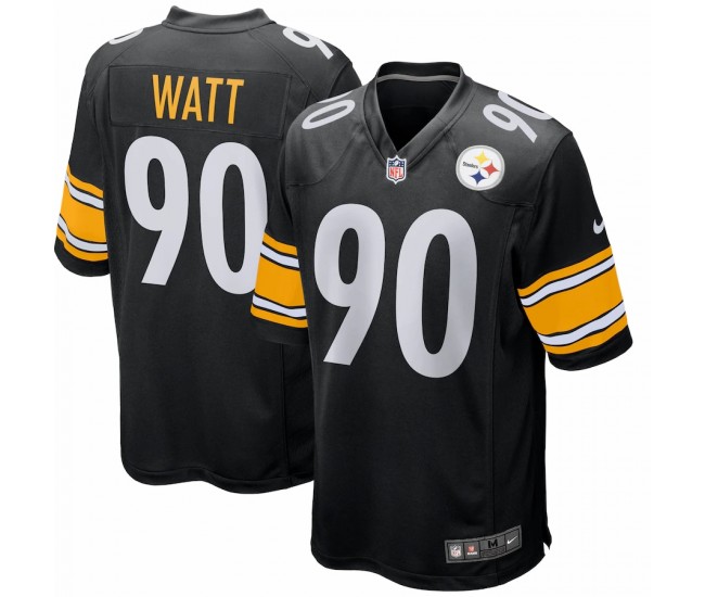 Pittsburgh Steelers T.J. Watt Men's Nike Black Game Player Jersey