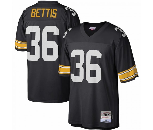 Pittsburgh Steelers Jerome Bettis Men's Mitchell & Ness Black Legacy Replica Jersey