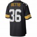 Pittsburgh Steelers Jerome Bettis Men's Mitchell & Ness Black Legacy Replica Jersey