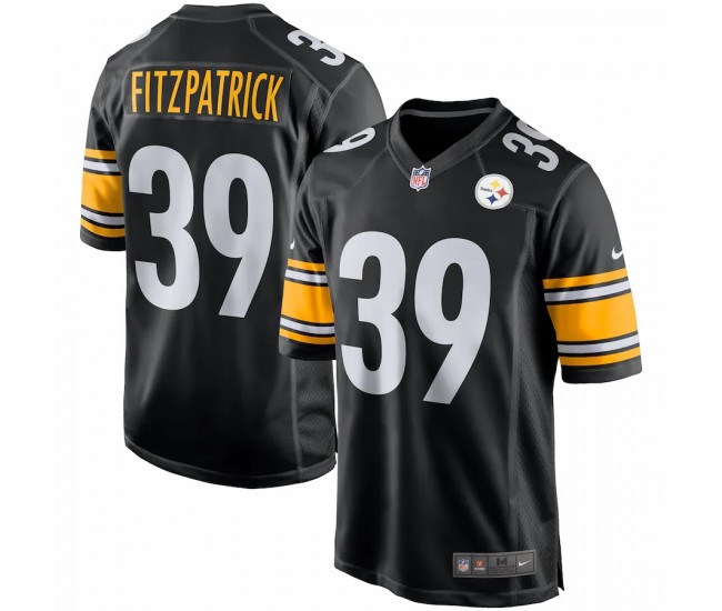 Pittsburgh Steelers Minkah Fitzpatrick Men's Nike Black Player Game Jersey