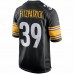 Pittsburgh Steelers Minkah Fitzpatrick Men's Nike Black Player Game Jersey