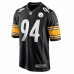 Pittsburgh Steelers Tyson Alualu Men's Nike Black Game Jersey