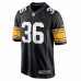 Pittsburgh Steelers Jerome Bettis Men's Nike Black Retired Player Jersey