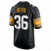 Pittsburgh Steelers Jerome Bettis Men's Nike Black Retired Player Jersey