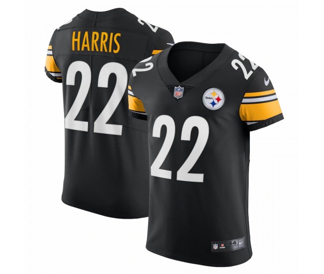 Pittsburgh Steelers Najee Harris Men's Nike Black Vapor Elite Jersey