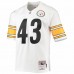 Pittsburgh Steelers Troy Polamalu Men's Mitchell & Ness White 2005 Legacy Replica Jersey