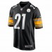 Pittsburgh Steelers Tre Norwood Men's Nike Black Game Jersey