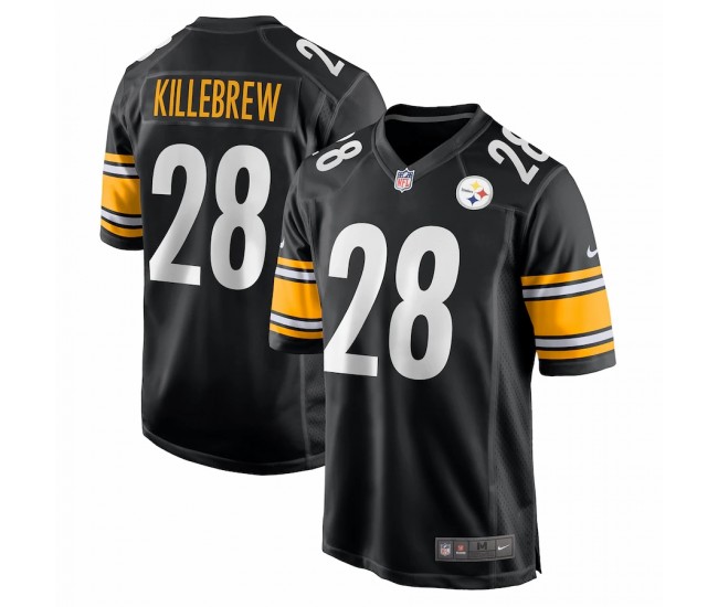 Pittsburgh Steelers Miles Killebrew Men's Nike Black Game Jersey