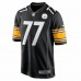 Pittsburgh Steelers John Leglue Men's Nike Black Game Jersey