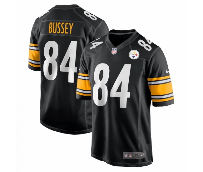 Pittsburgh Steelers Rico Bussey Men's Nike Black Game Jersey