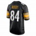 Pittsburgh Steelers Rico Bussey Men's Nike Black Game Jersey