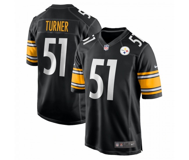 Pittsburgh Steelers Trai Turner Men's Nike Black Game Jersey