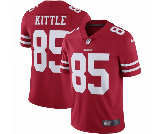 Men's San Francisco 49ers Scarlet Vapor Limited Player Jersey