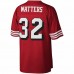 San Francisco 49ers Ricky Watters Men's Mitchell & Ness Scarlet Legacy Replica Jersey