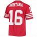 San Francisco 49ers Joe Montana Men's Mitchell & Ness Scarlet Legacy Replica Jersey