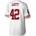 San Francisco 49ers Ronnie Lott Men's Mitchell & Ness White Legacy Replica Jersey