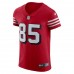 San Francisco 49ers George Kittle Men's Nike Scarlet Alternate Vapor Elite Jersey