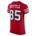 San Francisco 49ers George Kittle Men's Nike Scarlet Alternate Vapor Elite Jersey