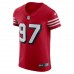 San Francisco 49ers Nick Bosa Men's Nike Scarlet Alternate Vapor Elite Jersey