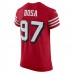 San Francisco 49ers Nick Bosa Men's Nike Scarlet Alternate Vapor Elite Jersey