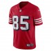 San Francisco 49ers George Kittle Men's Nike Red Alternate Vapor Limited Player Jersey