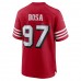 San Francisco 49ers Nick Bosa Men's Nike Scarlet Alternate Game Player Jersey