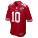 San Francisco 49ers Jimmy Garoppolo Men's Nike Scarlet 75th Anniversary Game Jersey