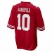 San Francisco 49ers Jimmy Garoppolo Men's Nike Scarlet 75th Anniversary Game Jersey