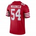 San Francisco 49ers Fred Warner Men's Nike Scarlet Legend Jersey