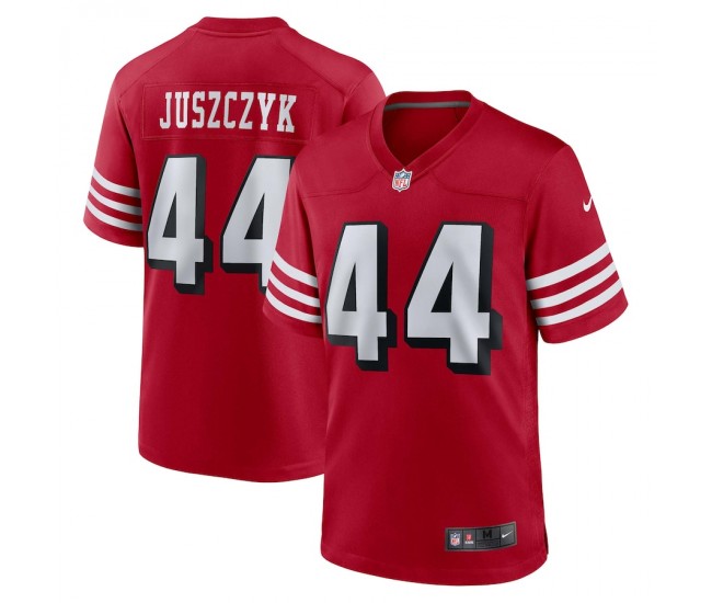 San Francisco 49ers Kyle Juszczyk Men's Nike Scarlet Alternate Game Jersey