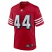 San Francisco 49ers Kyle Juszczyk Men's Nike Scarlet Alternate Game Jersey