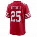 San Francisco 49ers Elijah Mitchell Men's Nike Scarlet Team Player Game Jersey