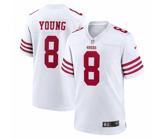 San Francisco 49ers Steve Young Men's Nike White Retired Player Game Jersey