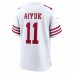 San Francisco 49ers Brandon Aiyuk Men's Nike White Player Game Jersey