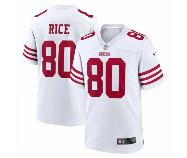 San Francisco 49ers Jerry Rice Men's Nike White Retired Player Game Jersey