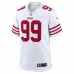 San Francisco 49ers Javon Kinlaw Men's Nike White Player Game Jersey